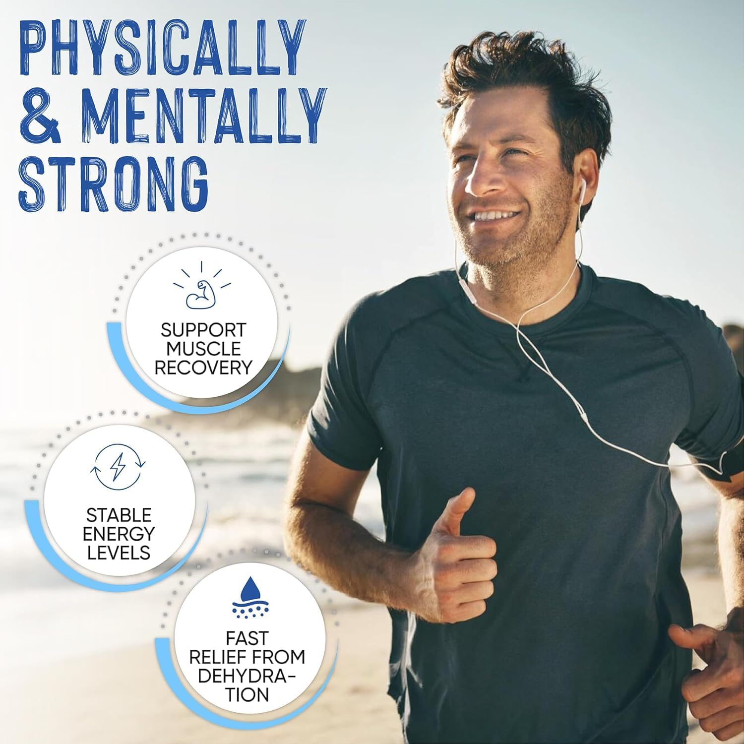 PowderVitamin Electrolytes Plus calcium 150 mg provides minerals for daily support.