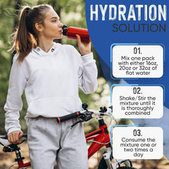 PowderVitamin Electrolytes Plus magnesium 150 mg supplies essential mineral during activity.