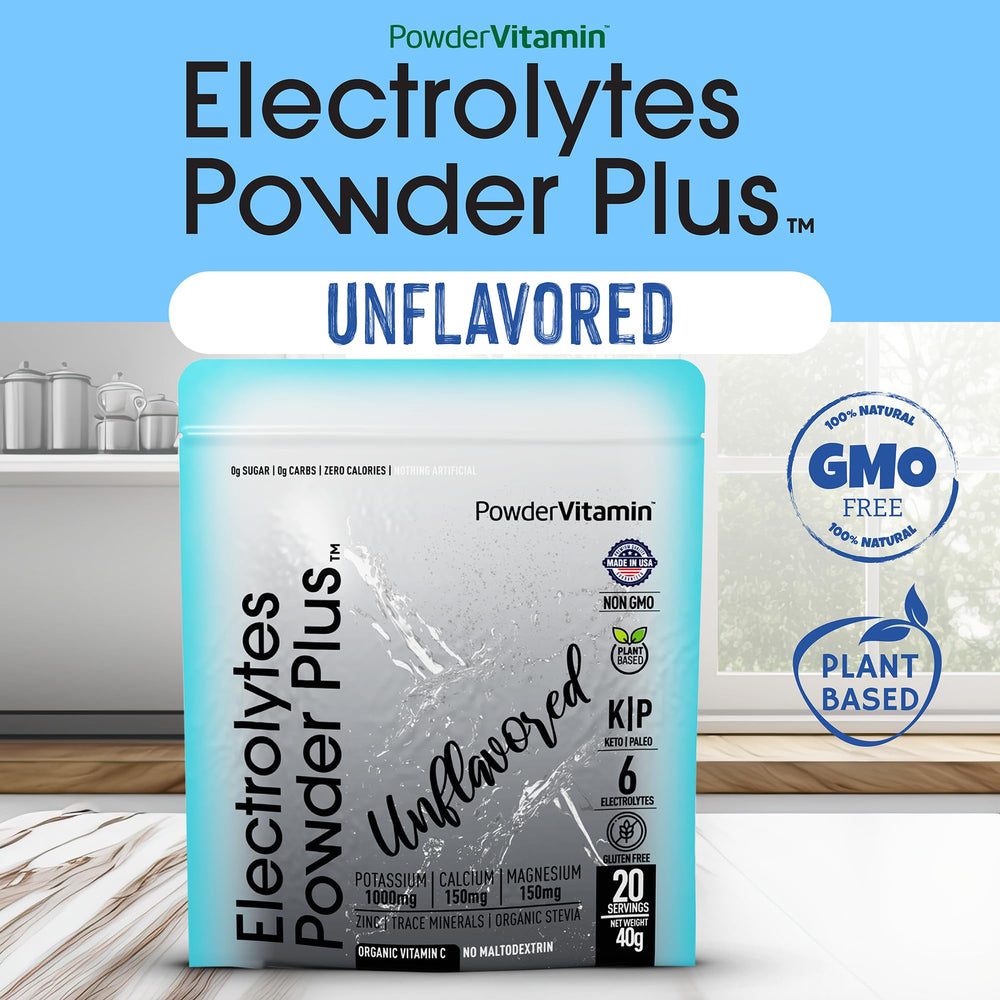 PowderVitamin Electrolytes Powder Plus ready-to-drink hydration option for keto