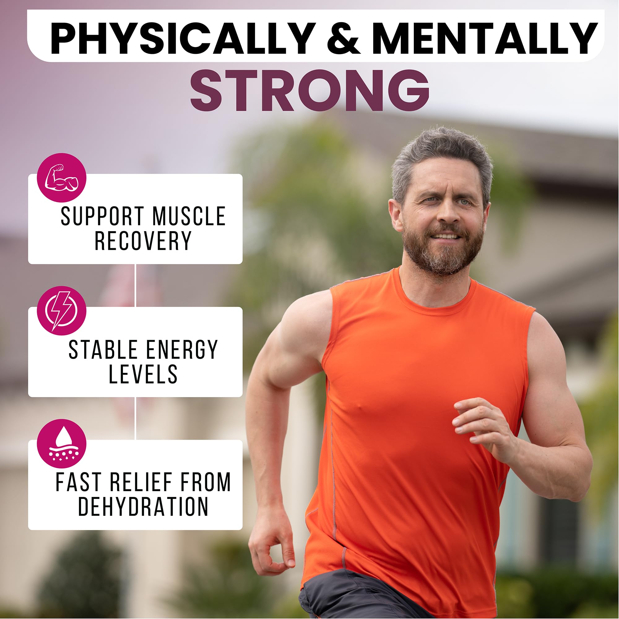 PowderVitamin Electrolytes Powder Plus resealable-pouch keeps hydration on the go.