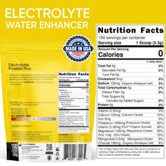 PowderVitamin powder being stirred into water for zero-calorie refreshment.