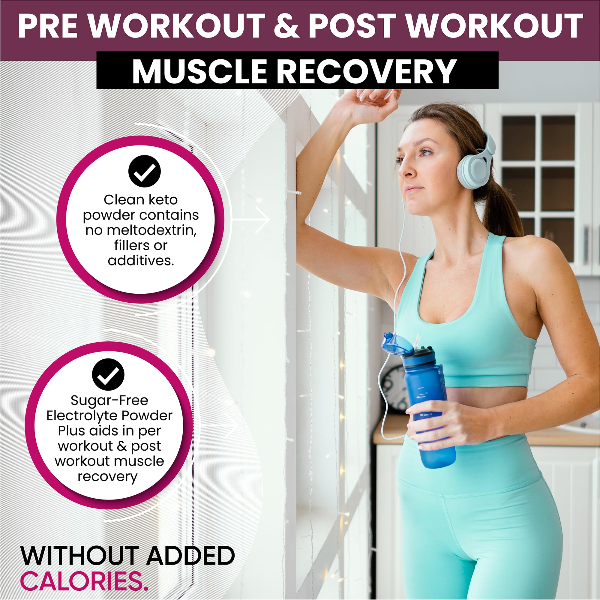PowderVitamin Electrolytes Powder Plus made-in-USA facility seal signals quality.