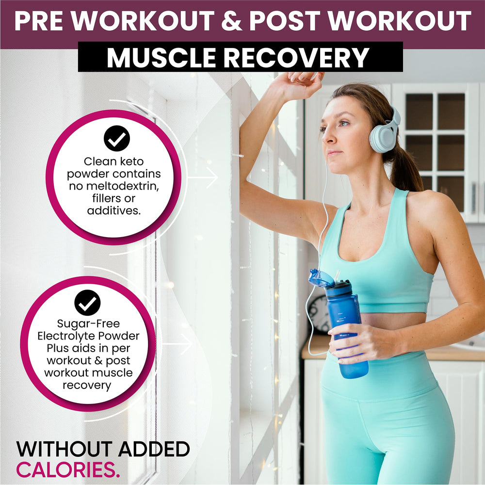 PowderVitamin Electrolytes Powder Plus made-in-USA facility seal signals quality.