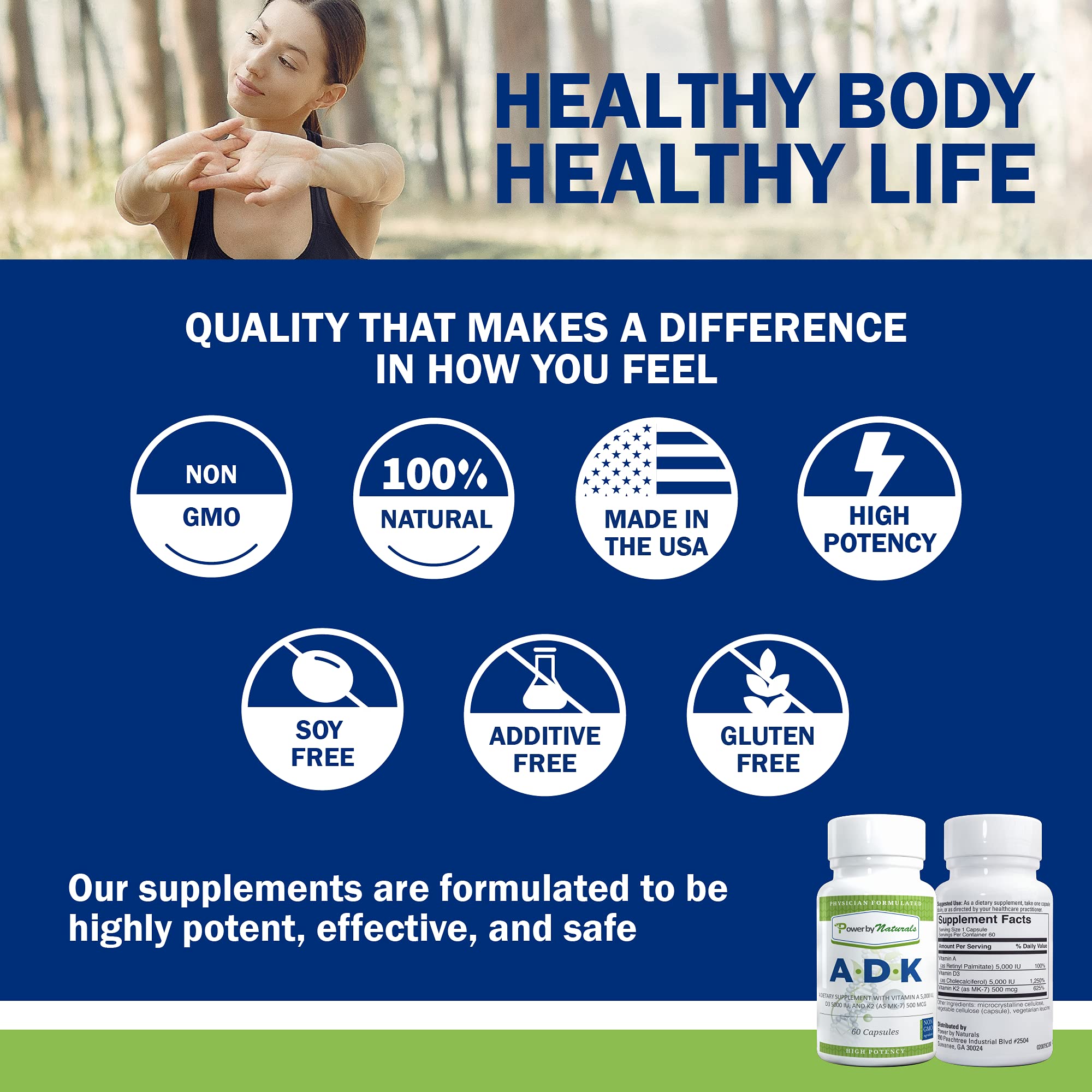 Power By Naturals ADK two-month pack demonstrates great value for ongoing wellness.