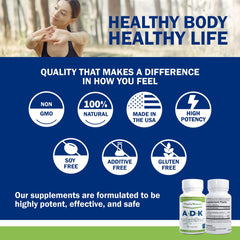 Power By Naturals ADK two-month pack demonstrates great value for ongoing wellness.