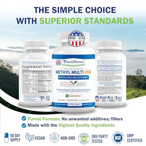 Power By Naturals Methyl Multi One storage in cool dry place