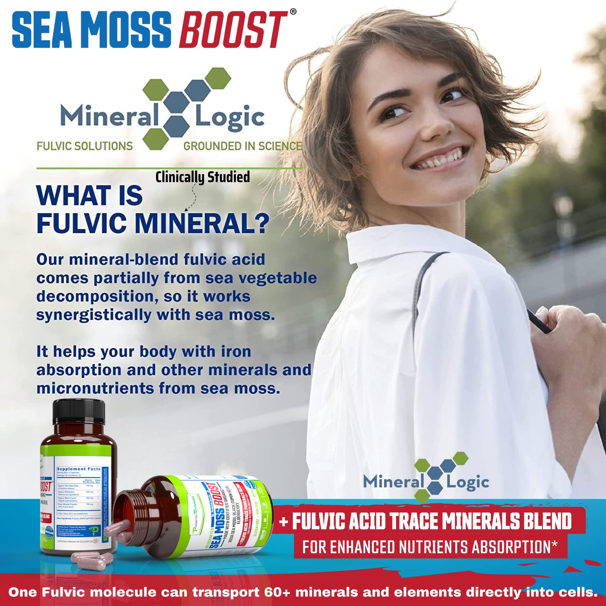 Power By Naturals Sea Moss Advanced black seed oil powder may support digestion