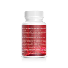 Power Immunity label close-up shows ingredients for natural immune support.