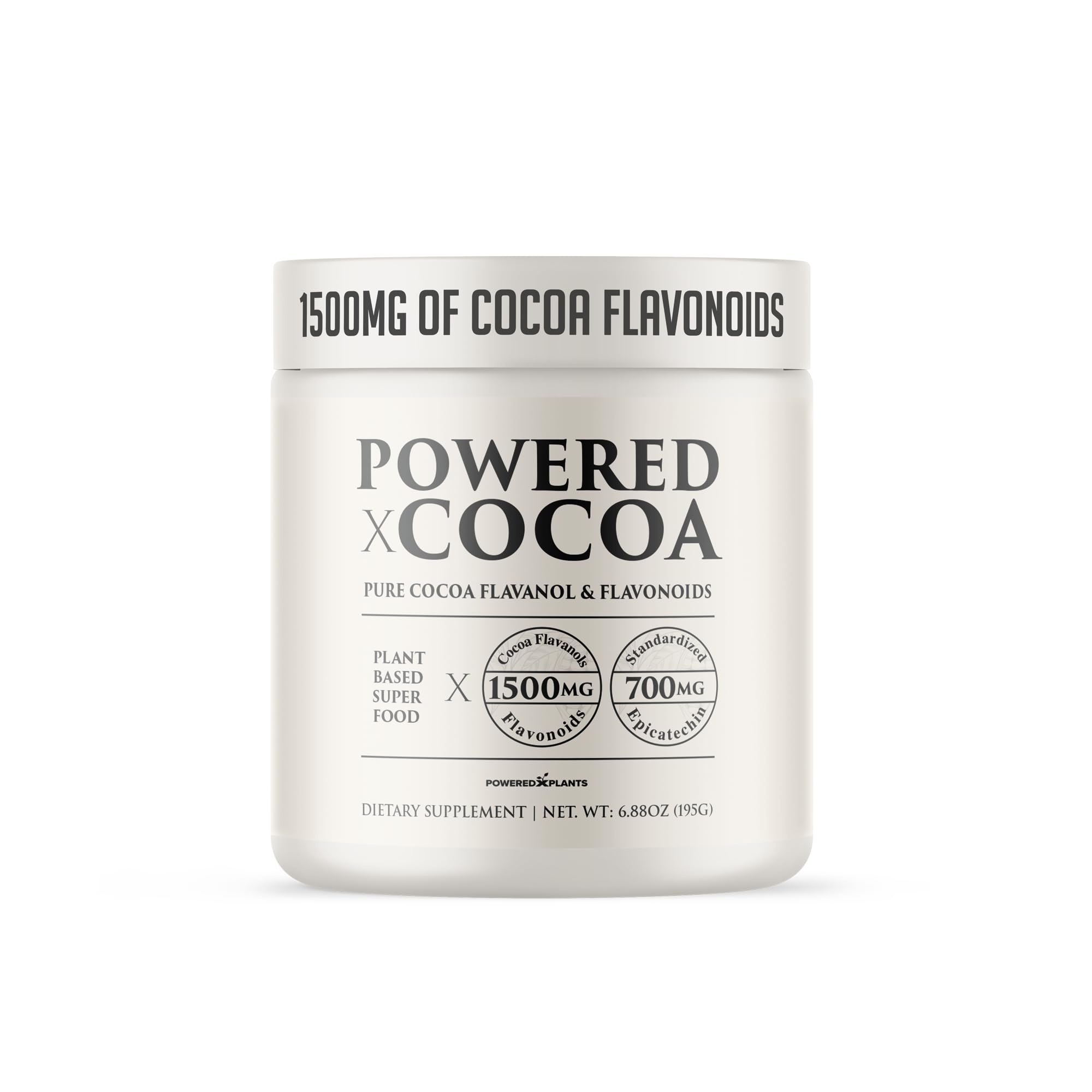 Powered X Plants vegan non-GMO gluten-free label signals a clean cocoa option