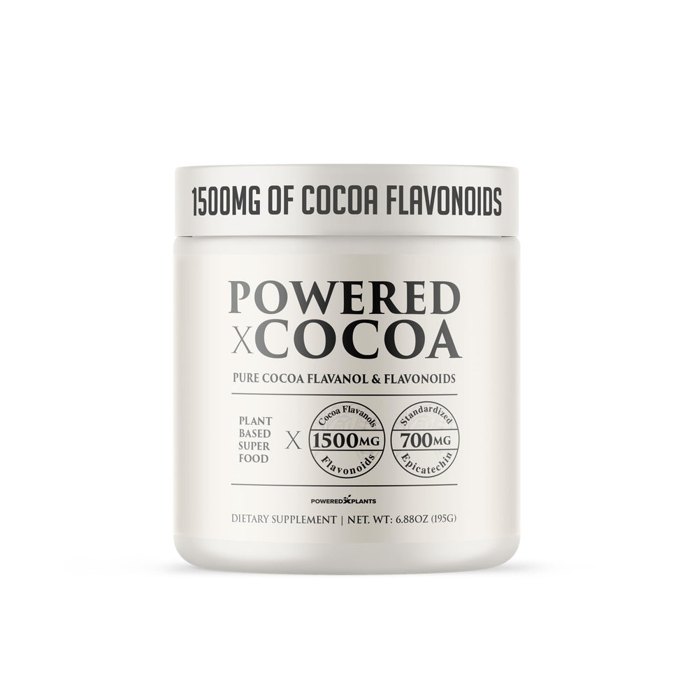 Powered X Plants vegan non-GMO gluten-free label signals a clean cocoa option