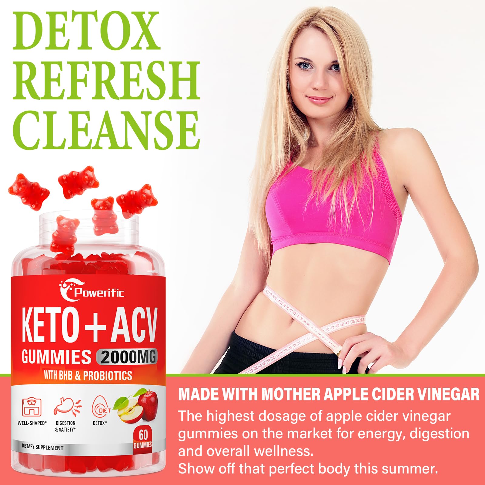 Powerific ACV with Mother image suggesting detox and immune-support possibilities