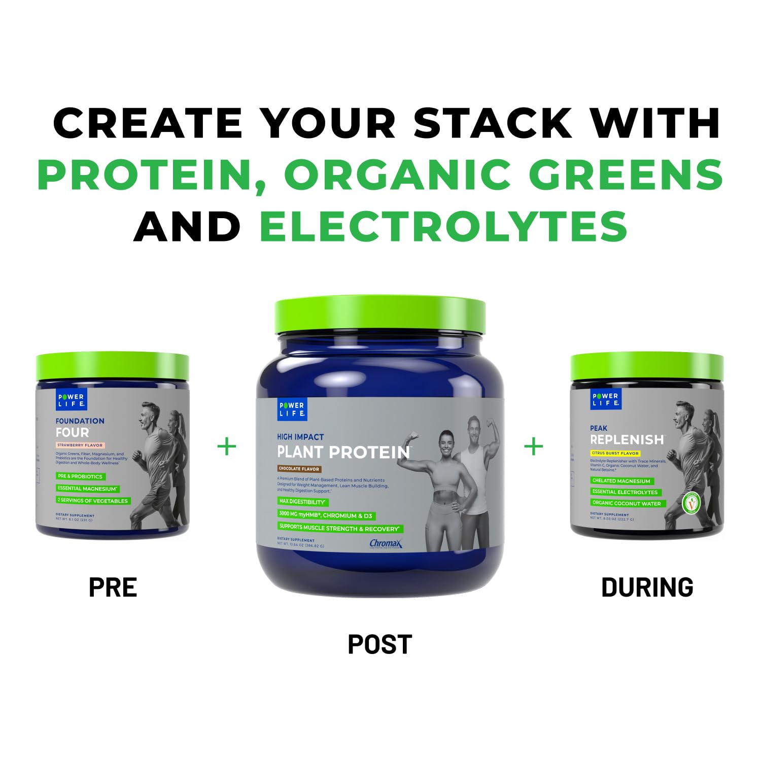 POWERLIFE Vegan Keto Non-GMO seal appeals to strict dietary preferences