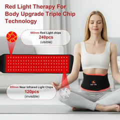 PPOKK 3-in-1 LED beads close-up with red and infrared lights