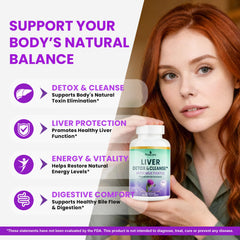 PRAELARA milk-thistle capsules close-up highlighting liver support and cleaner energy.