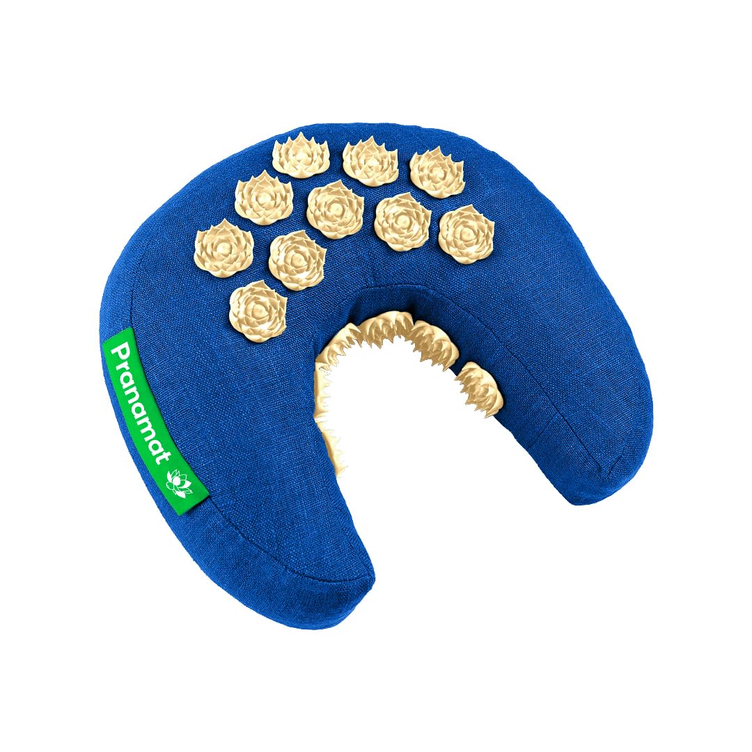 Pranamat Moon Monaco Sunrise mat with focused points for relaxation at home