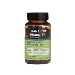 Pranarom Aromaboost Immunity bottle-front supports daily immune wellness.