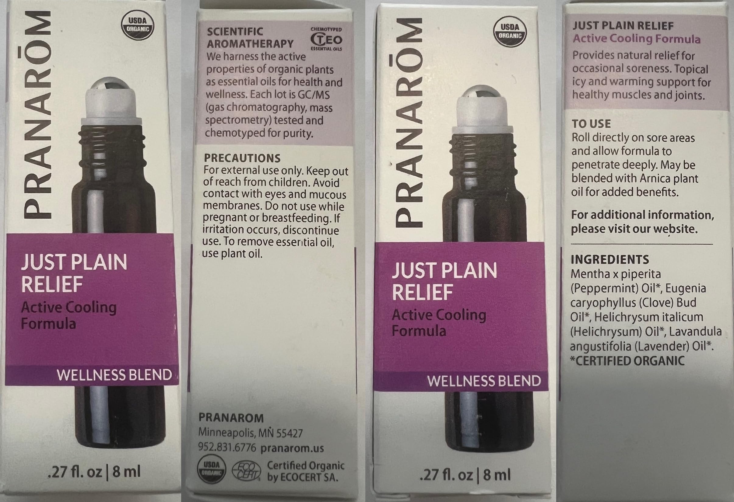 Pranarom Just Plain Relief used for home cleaning and natural refresh