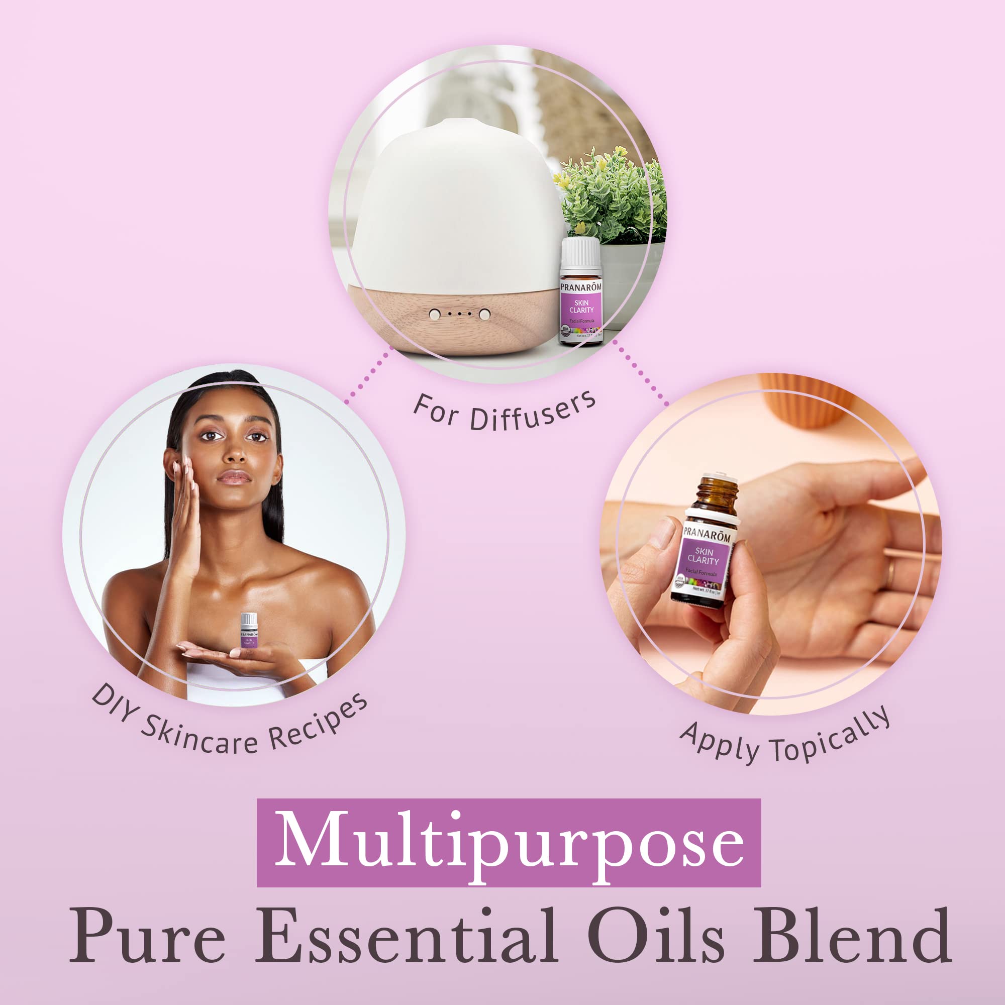Organic certification seals highlight safety and sustainability of Pranarom essential oils