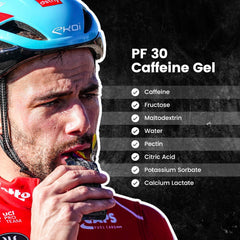 Dosis de 30 g de carbohidratos PF30 para mantener el ritmo durante la actividad