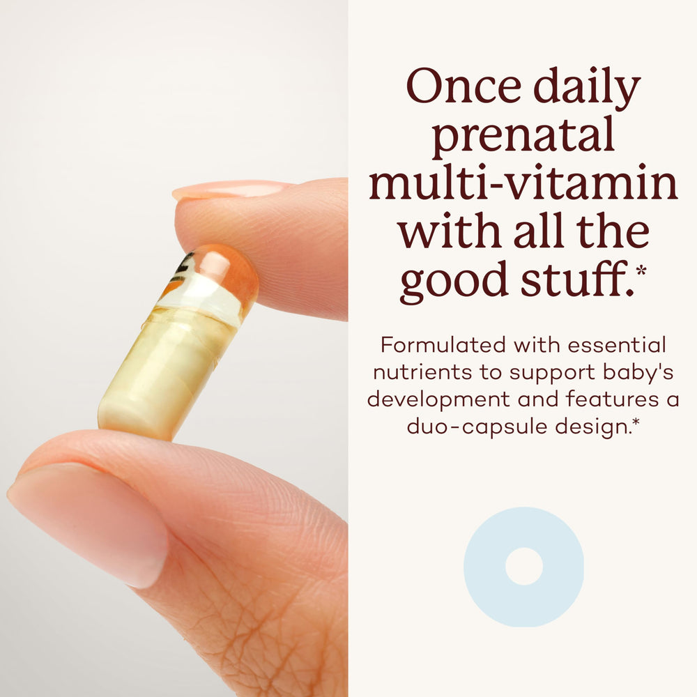 Premama capsule within a capsule close-up highlighting absorption technology.