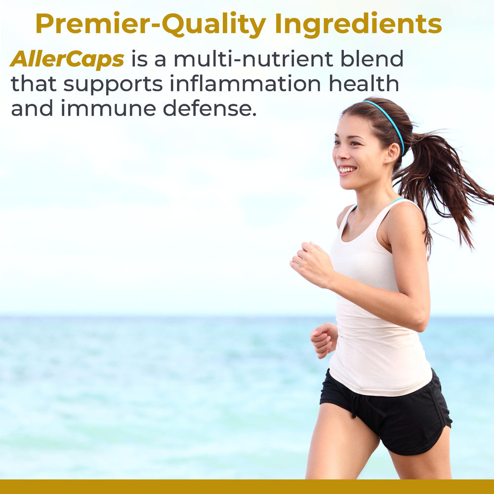 Bromelain-Quercetin blend image highlights natural anti-inflammatory potential in AllerCaps