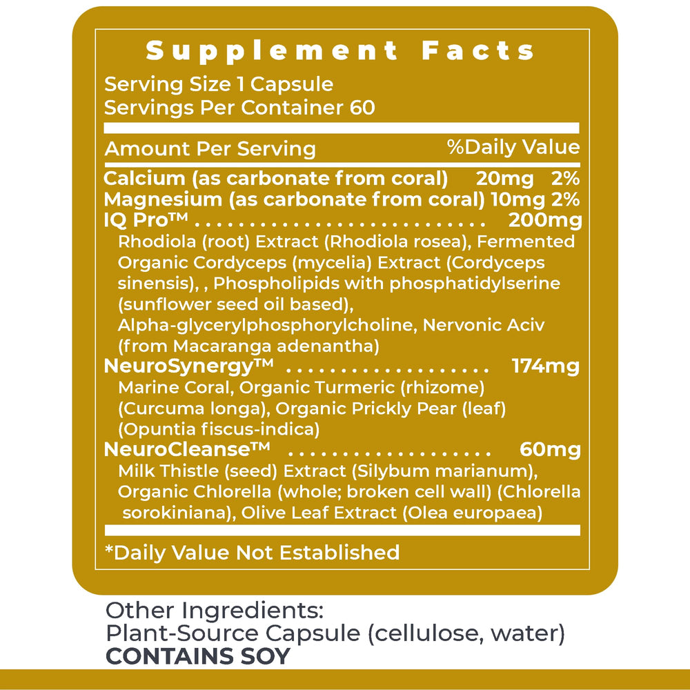 CereVen daily-use shot suggests a simple routine for cognitive health.