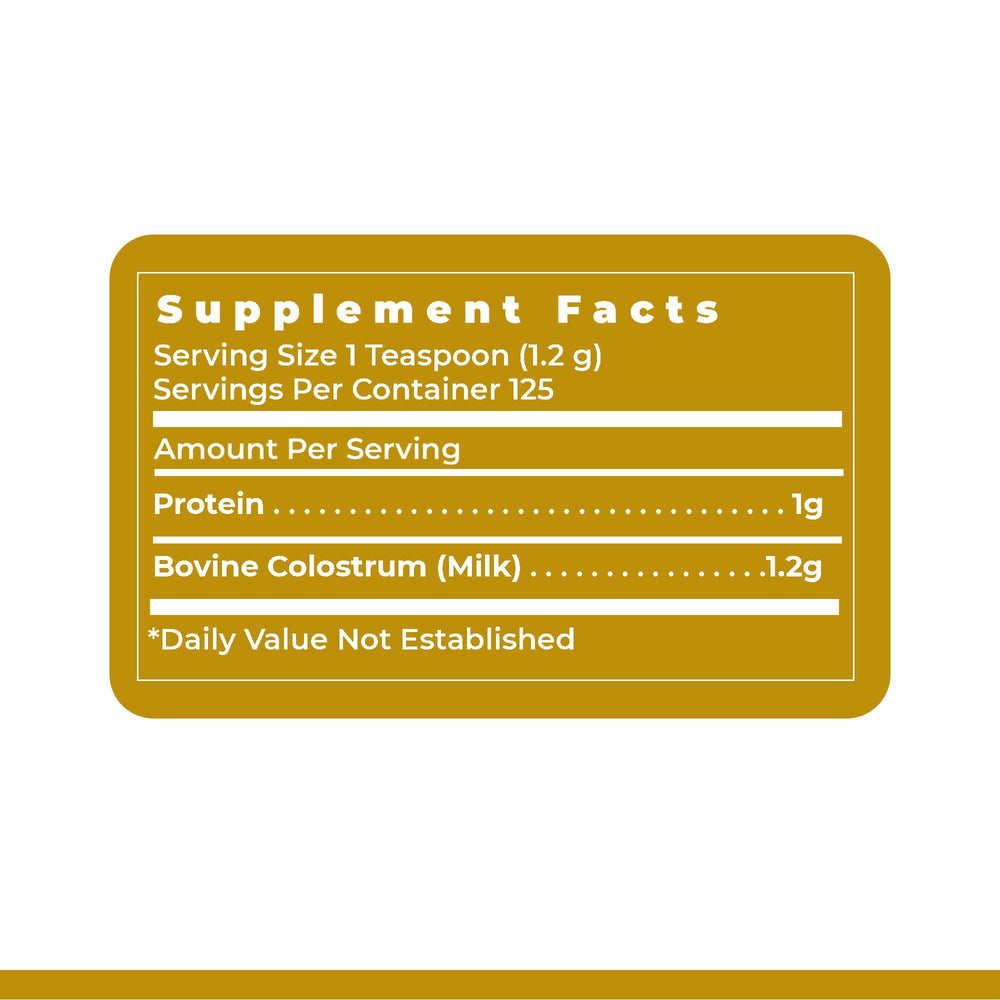 Premier Research Labs Colostrum-IgG powder refrigeration to maintain freshness after opening.