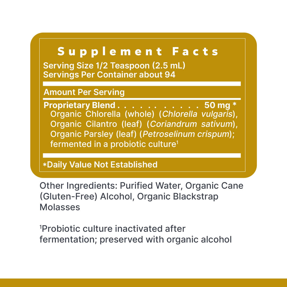 Premier Research Labs Fermented HM-ND liquid in glass with water for daily use