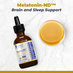 Premier Research Labs Melatonin-ND dropper dispense for easy nightly dosing