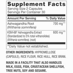 Premium Choice Co Ashwagandha bottle cap highlighting easy daily dosage for consistent use.