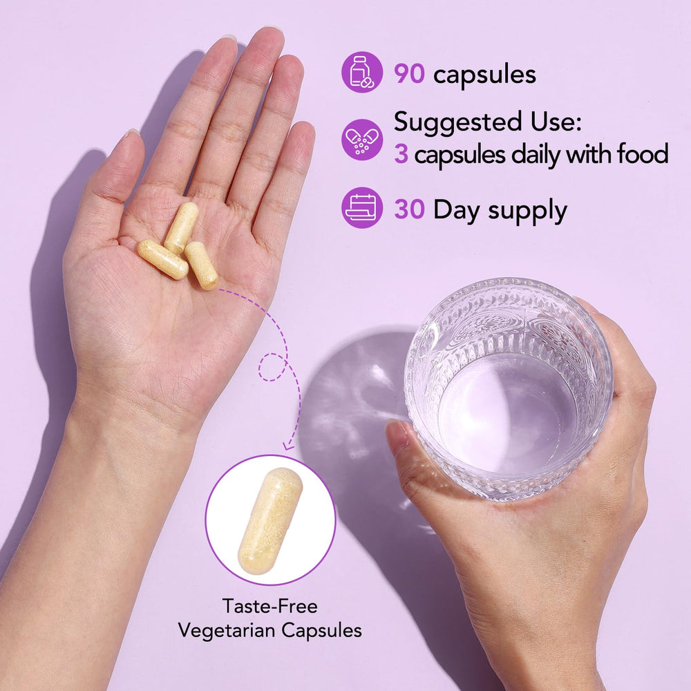 Premom Inositol Plus capsules arranged for daily use