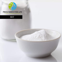 Prescribed For Life BHT powder used with dry foods for preservation