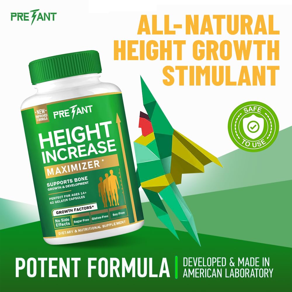 Daily dose guidance graphic for PRETANT Growth Capsules