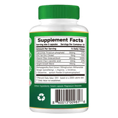 PRETANT Growth Capsules height bottle showing natural bone support potential