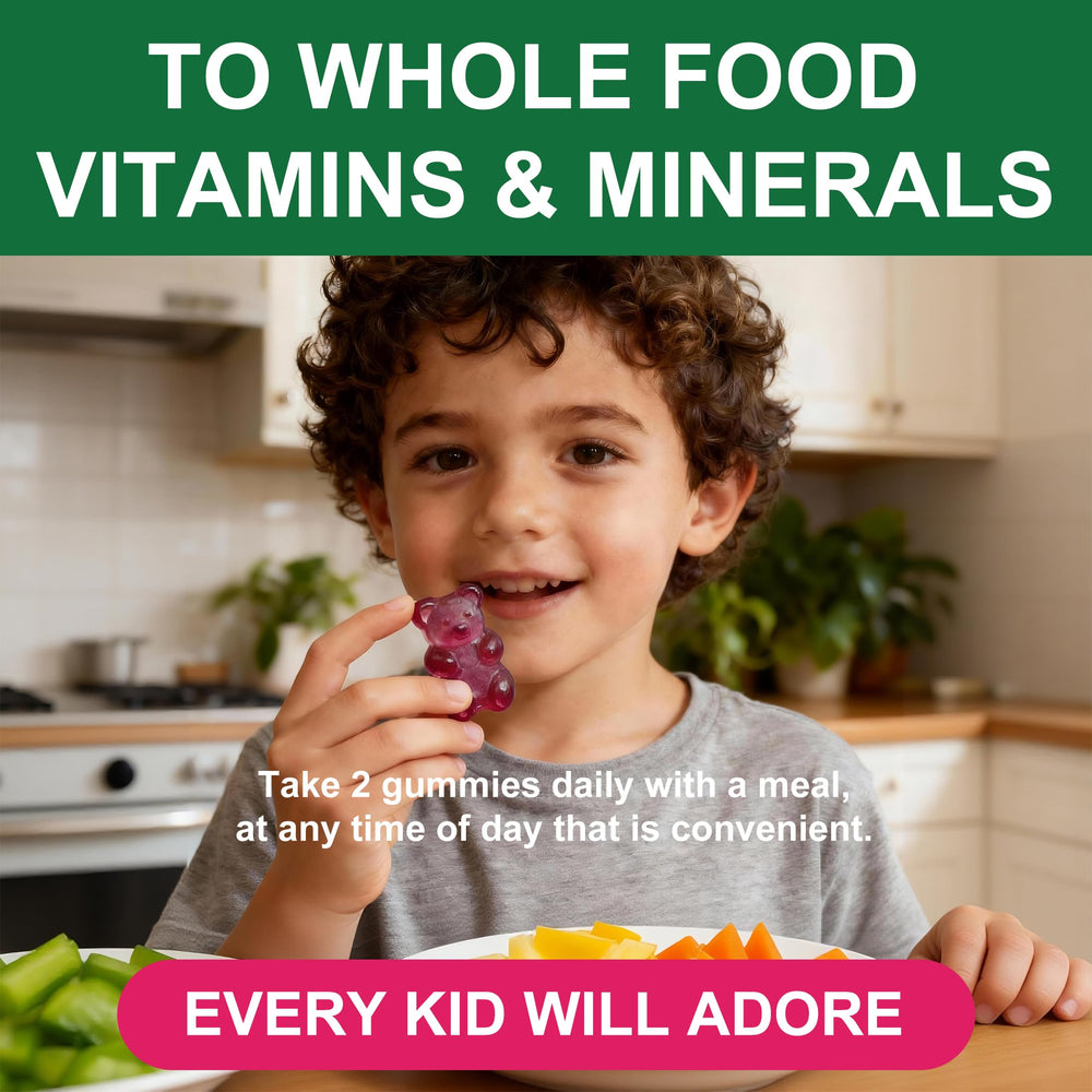 PRETANT Growth Gummies ashwagandha and herbs in a kid-friendly chew.