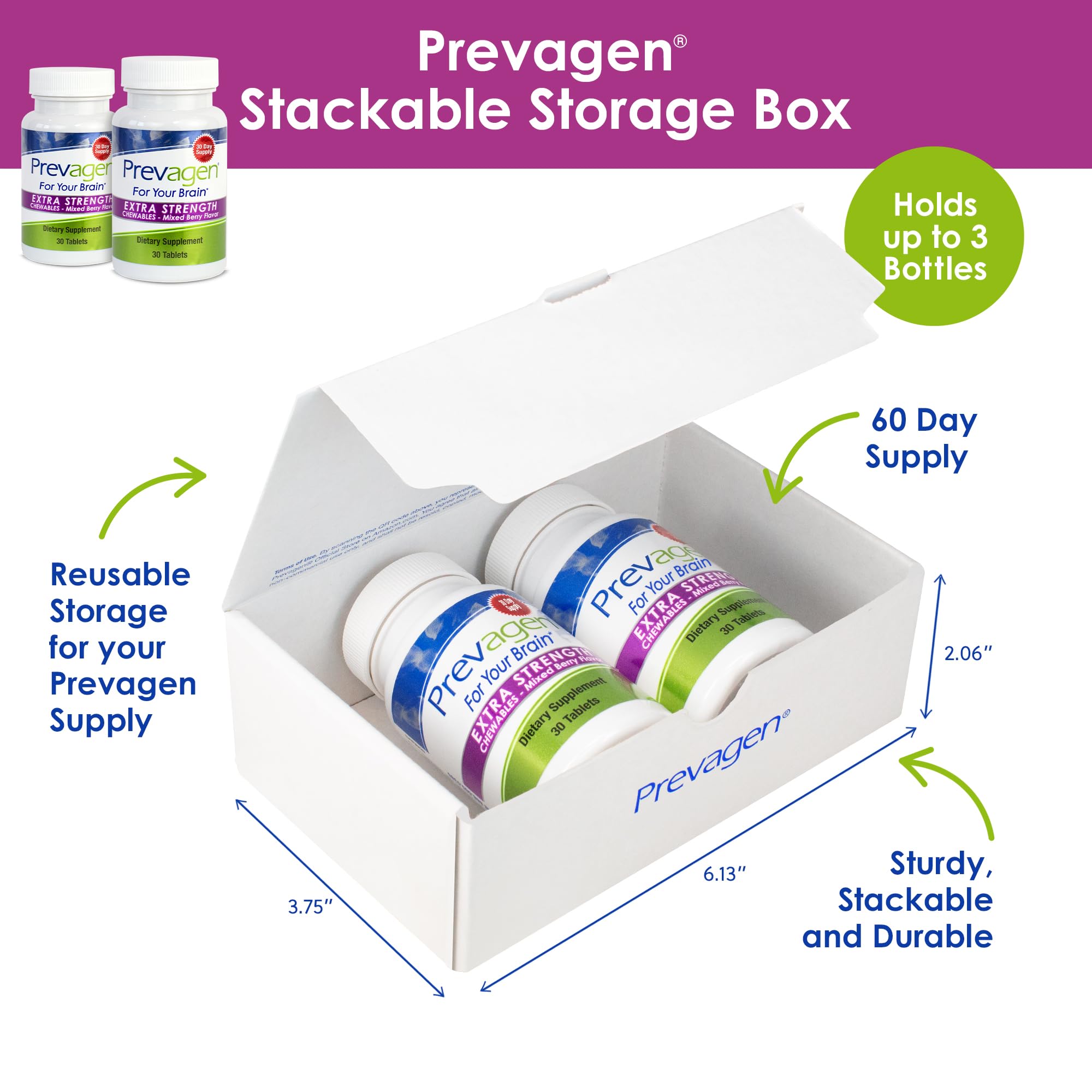 Prevagen berry chewable tablet close-up for easy morning routine