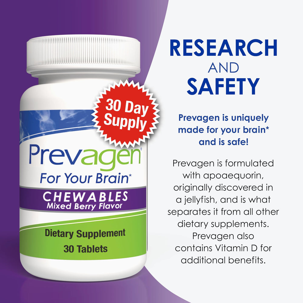 Prevagen morning-daily-use bottle ideal for a simple daily routine.