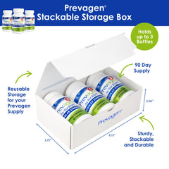 Prevagen Regular Strength box and bottle on display.