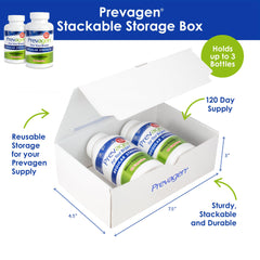 Prevagen Regular Strength bottle side view highlighting compact packaging