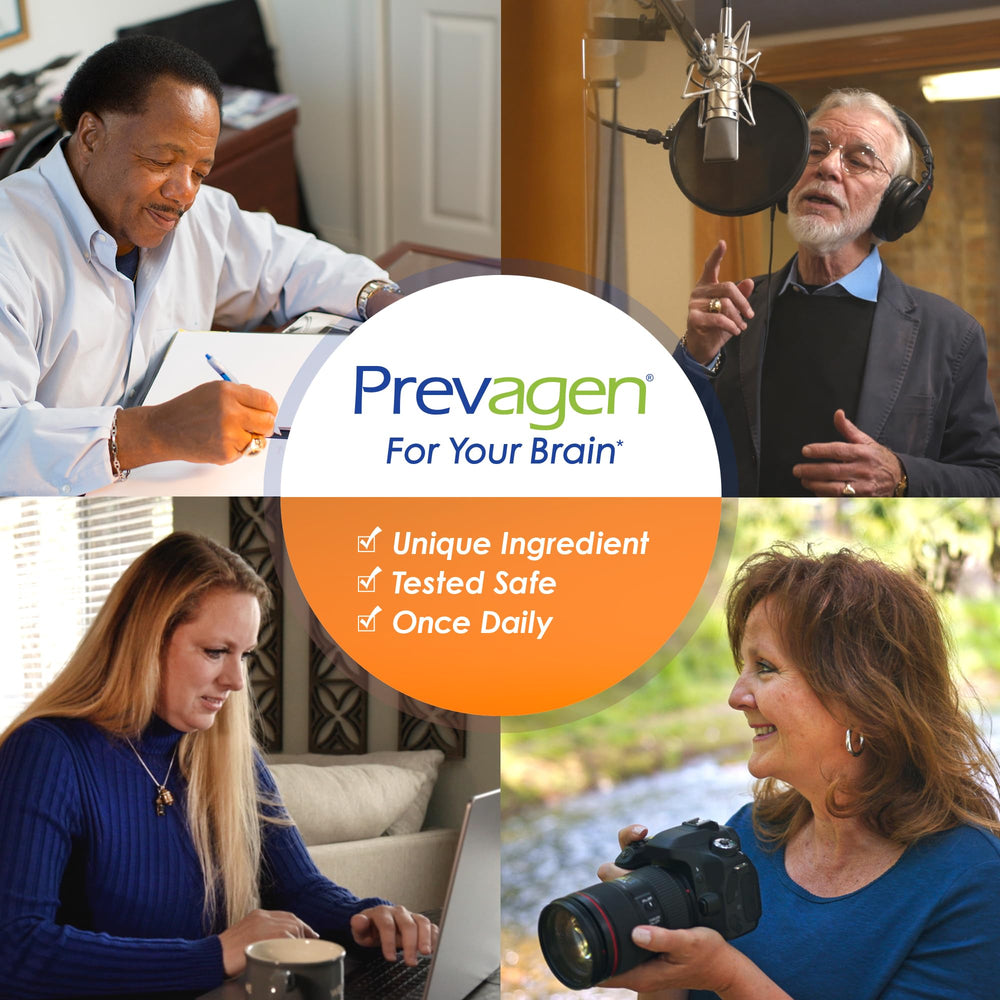 Prevagen Regular Strength orange chewables packaging side view highlights packaging features and authenticity.