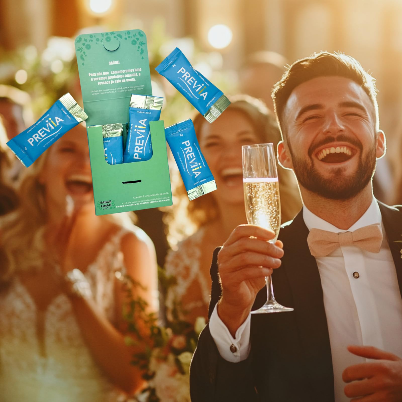 Previia vitamin C boost on packaging with citrus imagery