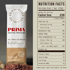 PRIMA ANCESTRAL PROTEIN BAR texture moelleuse : coup de boost rapide en déplacement.