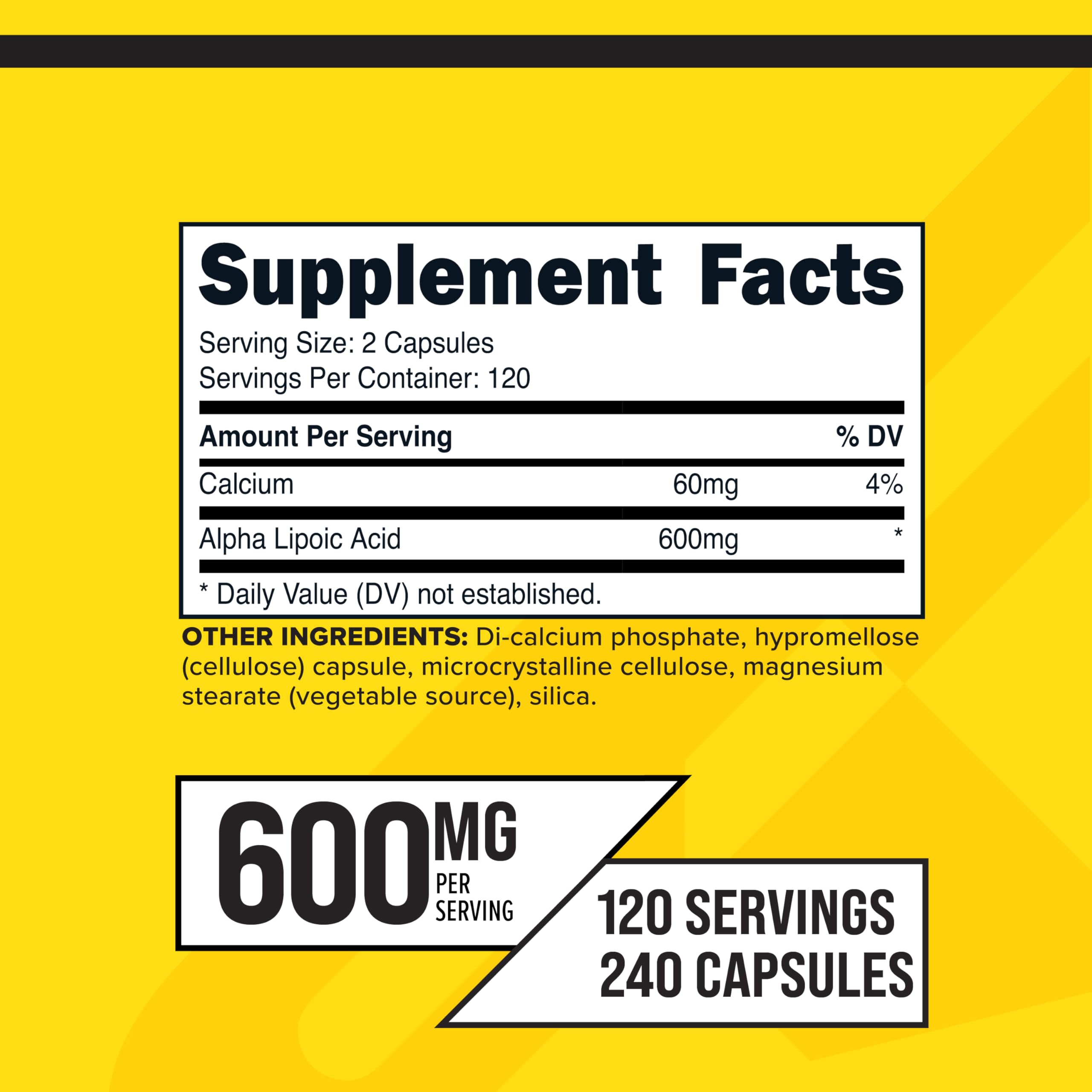 Primaforce Alpha Lipoic Acid capsules close-up showing high-quality soft capsules for daily use