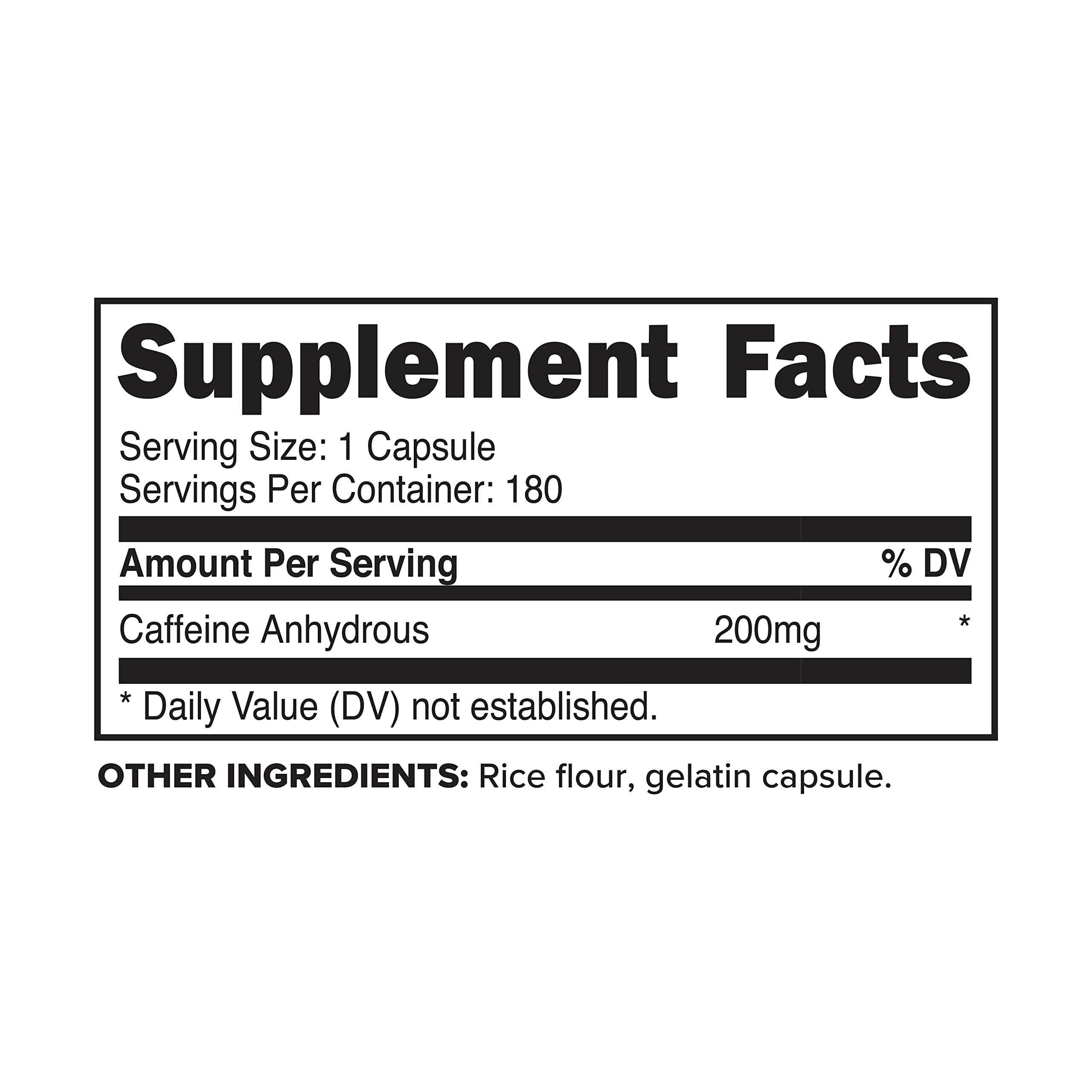 Primaforce caffeine pills 200mg capsules close-up showing capsule texture