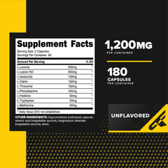 Primaforce EAA capsules serving on a tray, easy daily amino acid intake.