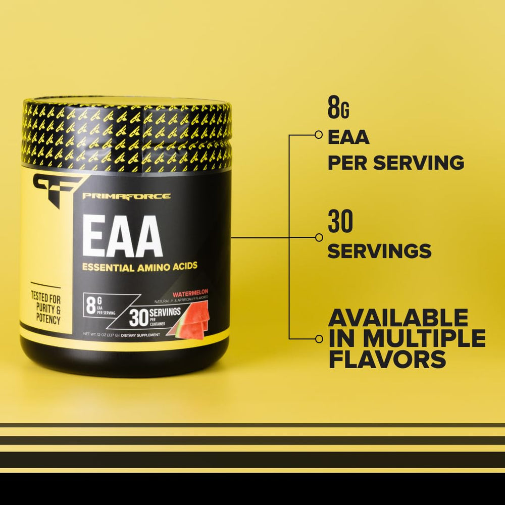 Primaforce EAA Powder mixed in water during training session