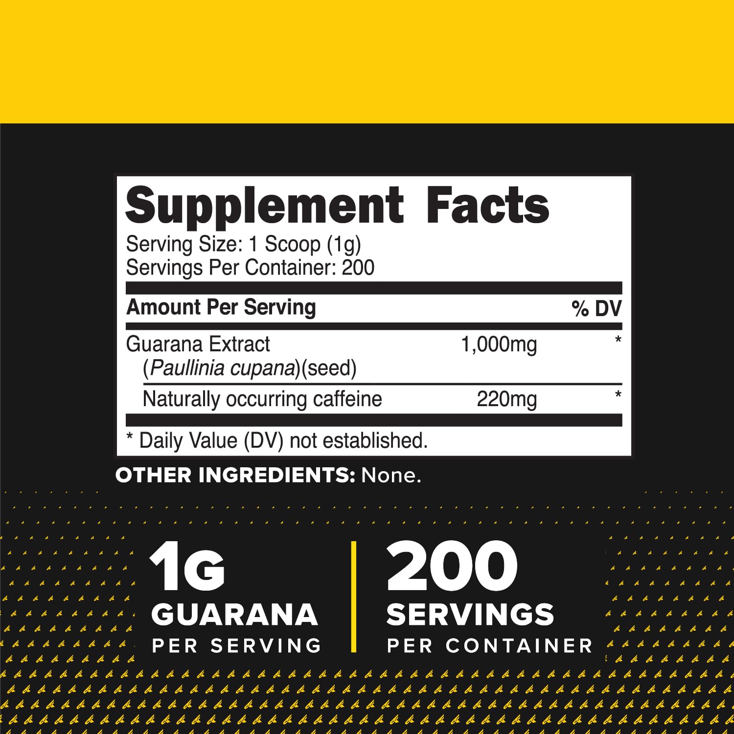 Primaforce Guarana Powder with scoop for simple daily servings.