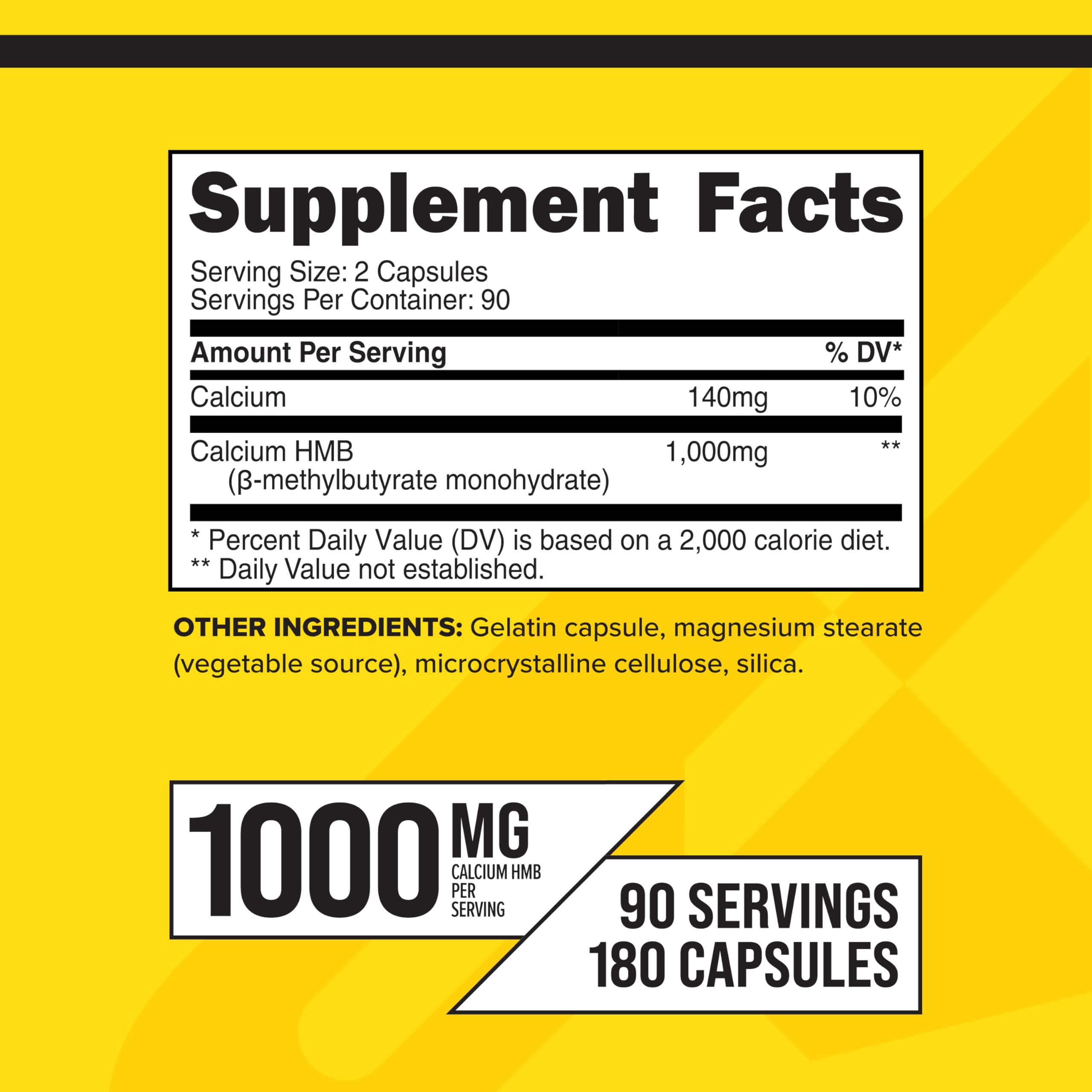 Primaforce HMB capsules closeup highlights easy-to-swallow capsules for daily supplementation.