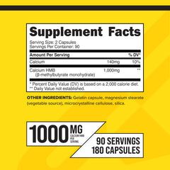 Primaforce HMB capsules closeup highlights easy-to-swallow capsules for daily supplementation.