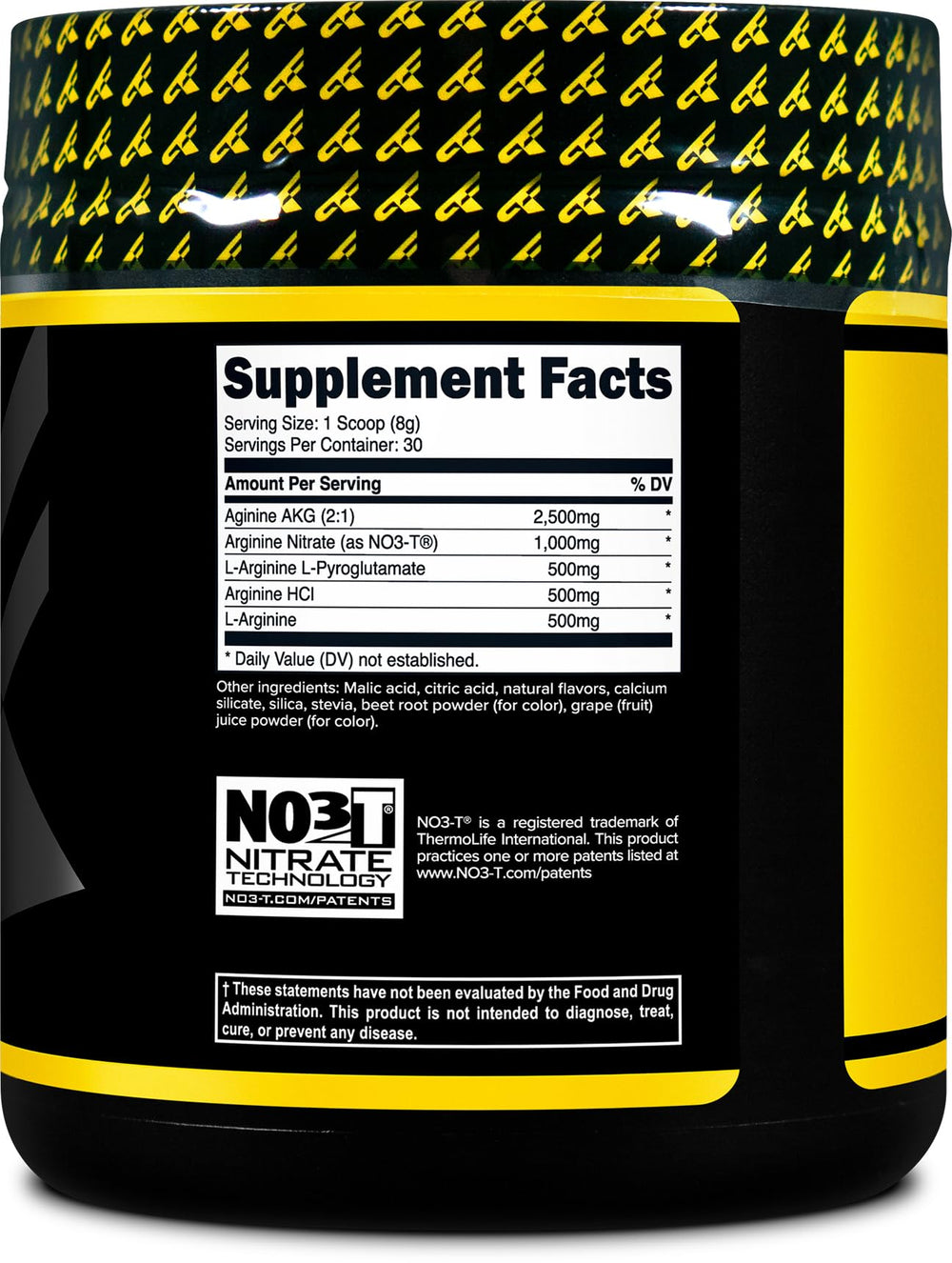Primaforce L-Arginine Complex Powder peach mango tub shown for active routines.